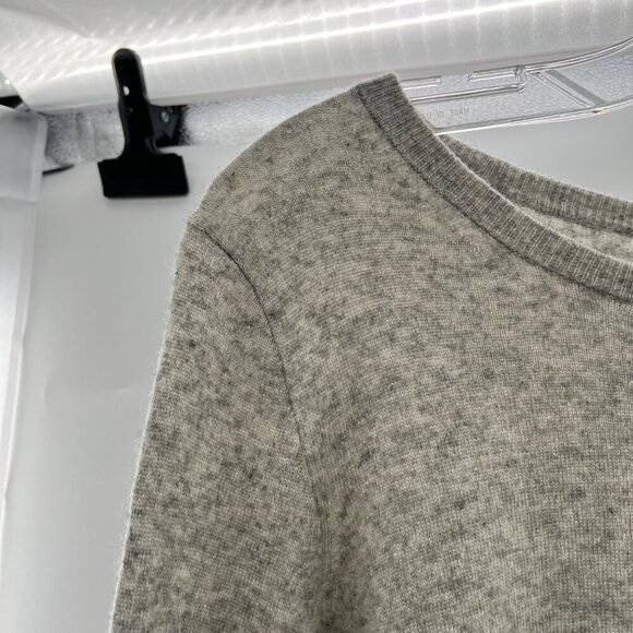 J.Crew Women's Lightweight Sweater Long Sleeve Gray Colorblock Size Large - Picture 5 of 9